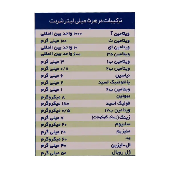شربت ایمونو سانستول 155 میلی لیتر